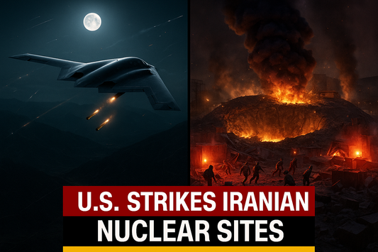 US Launches Surprise Airstrike on Iran’s Nuclear Facilities, Stoking Global Alarm